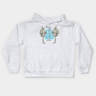 Elegant boy from Renaissance Venice Kids Hoodie